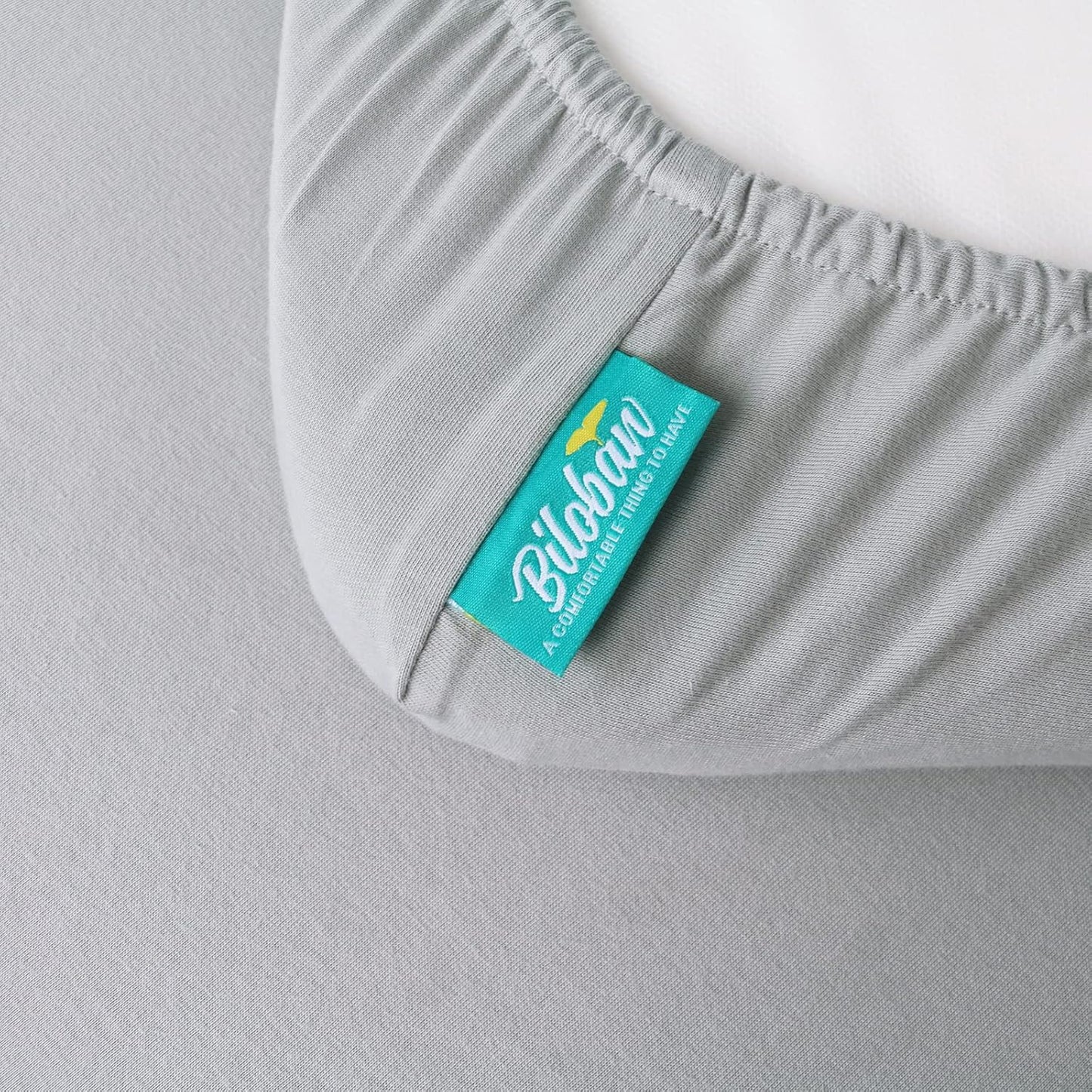 Bassinet Sheets Fit for Baby Delight, Semphis, Babybond and Koolerthings (3 in 1) Baby Bassinet Bedside Sleeper, 100% Cotton, 2 Pack, Ultra Soft Bassinet Sheet, White and Gray