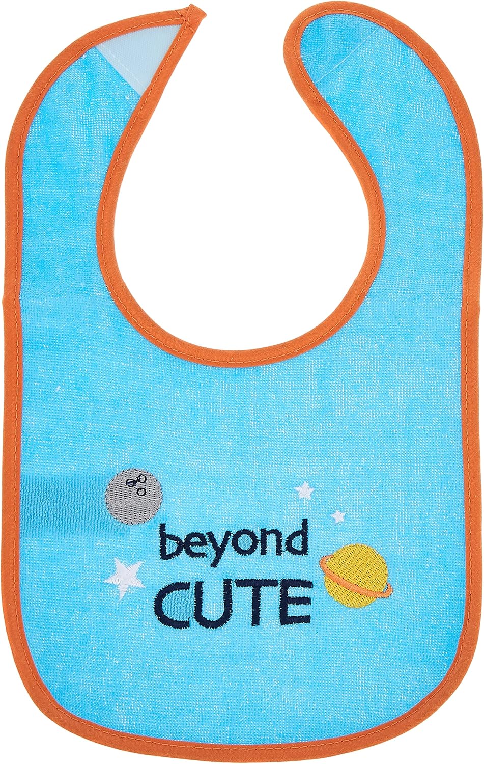 Luvable Friends Baby Cotton Terry Drooler Bibs with PEVA Back, Transportation, One Size