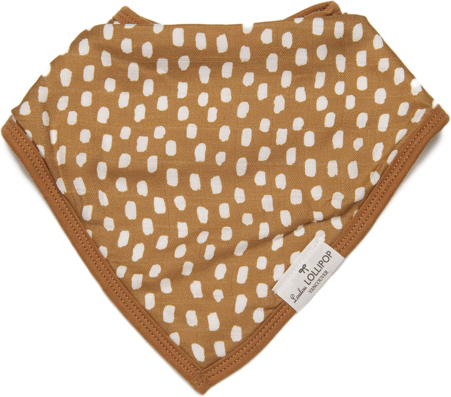 Loulou Lollipop Muslin Bandana Bib Drool Bib Set for Baby Girl and Boy, Adjustable 3 to 36 Months, 2 Pack