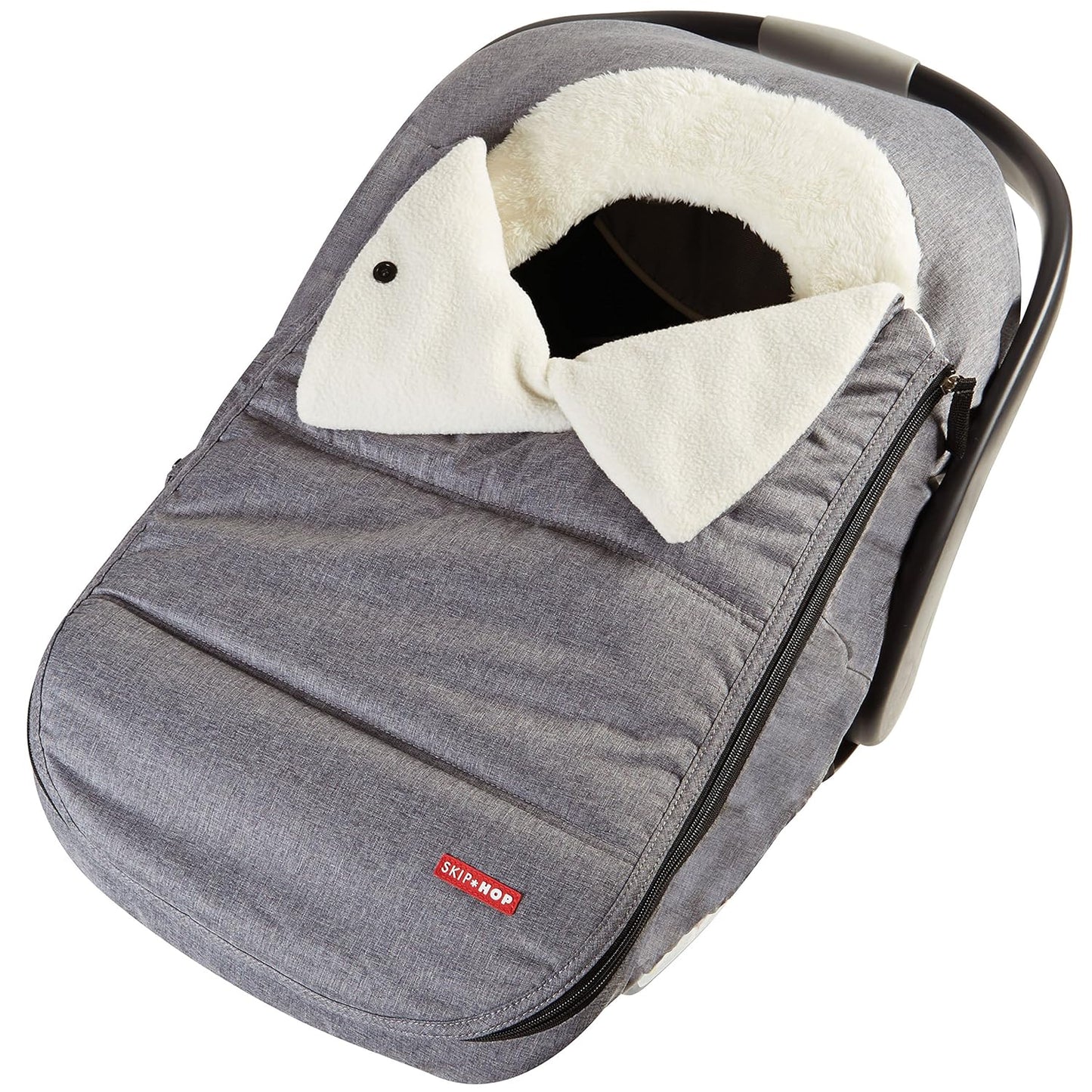 Skip Hop Winter Car Seat Cover, Stroll & Go, Heather Grey 16x3x27 Inch (Pack of 1)