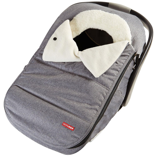 Skip Hop Winter Car Seat Cover, Stroll & Go, Heather Grey 16x3x27 Inch (Pack of 1)